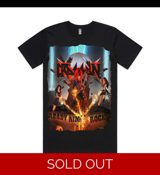 CROSSON - Ready Aim Rock !! T shirt